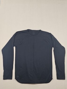 Nike Yoga Men's Long Sleeve Crew Performance Tee - Black Yoga  Dri-fit Medium
